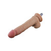 Xintimate 7.9" Muscle Dildo Attachment for Sex Machine | Platinum-Grade Silicone